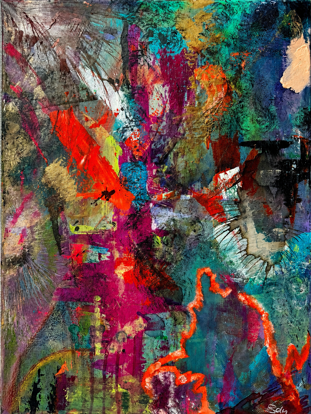 Originales Kunstwerk von Ivana Belny
